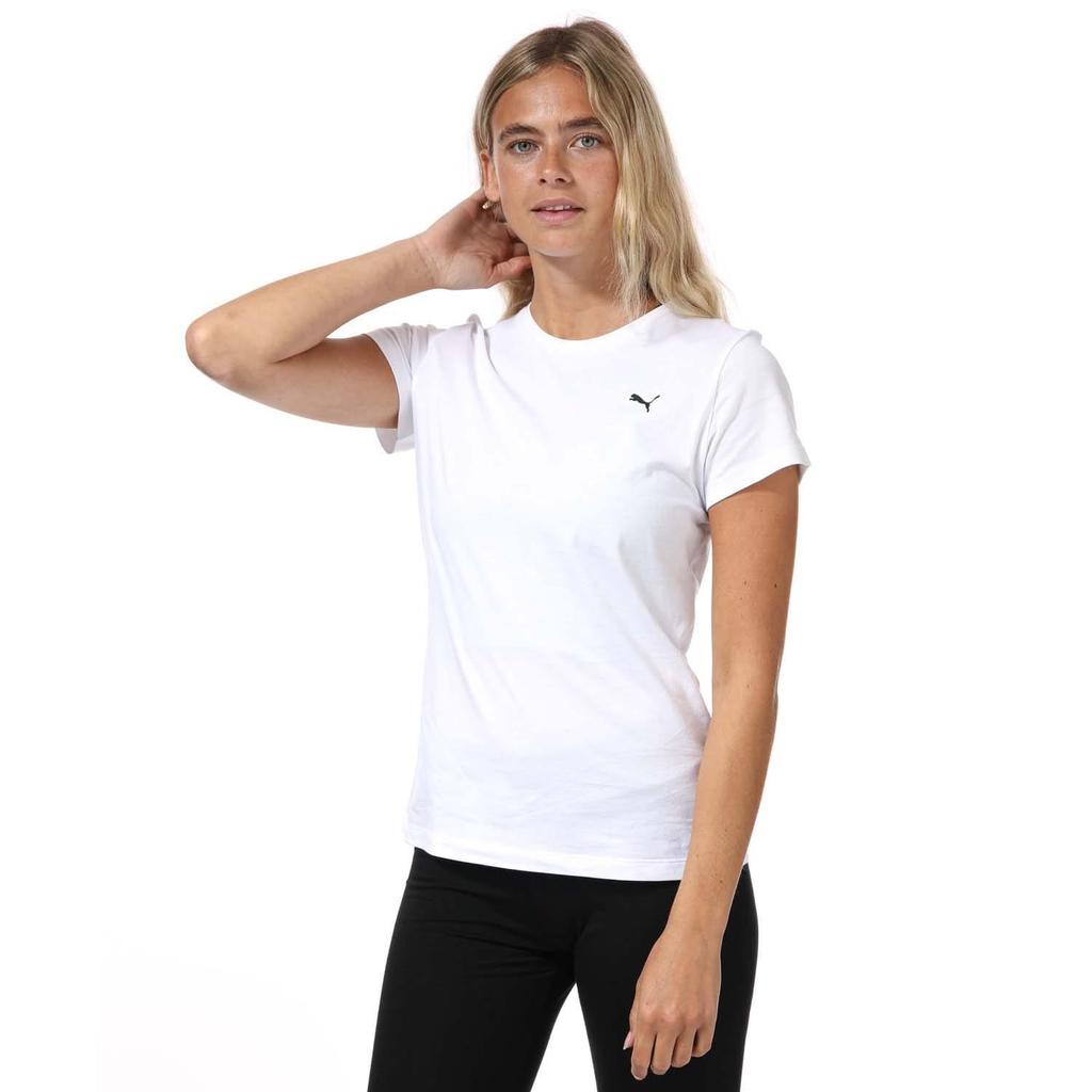 Essentials Womens/Ladies Small Logo T-Shirt