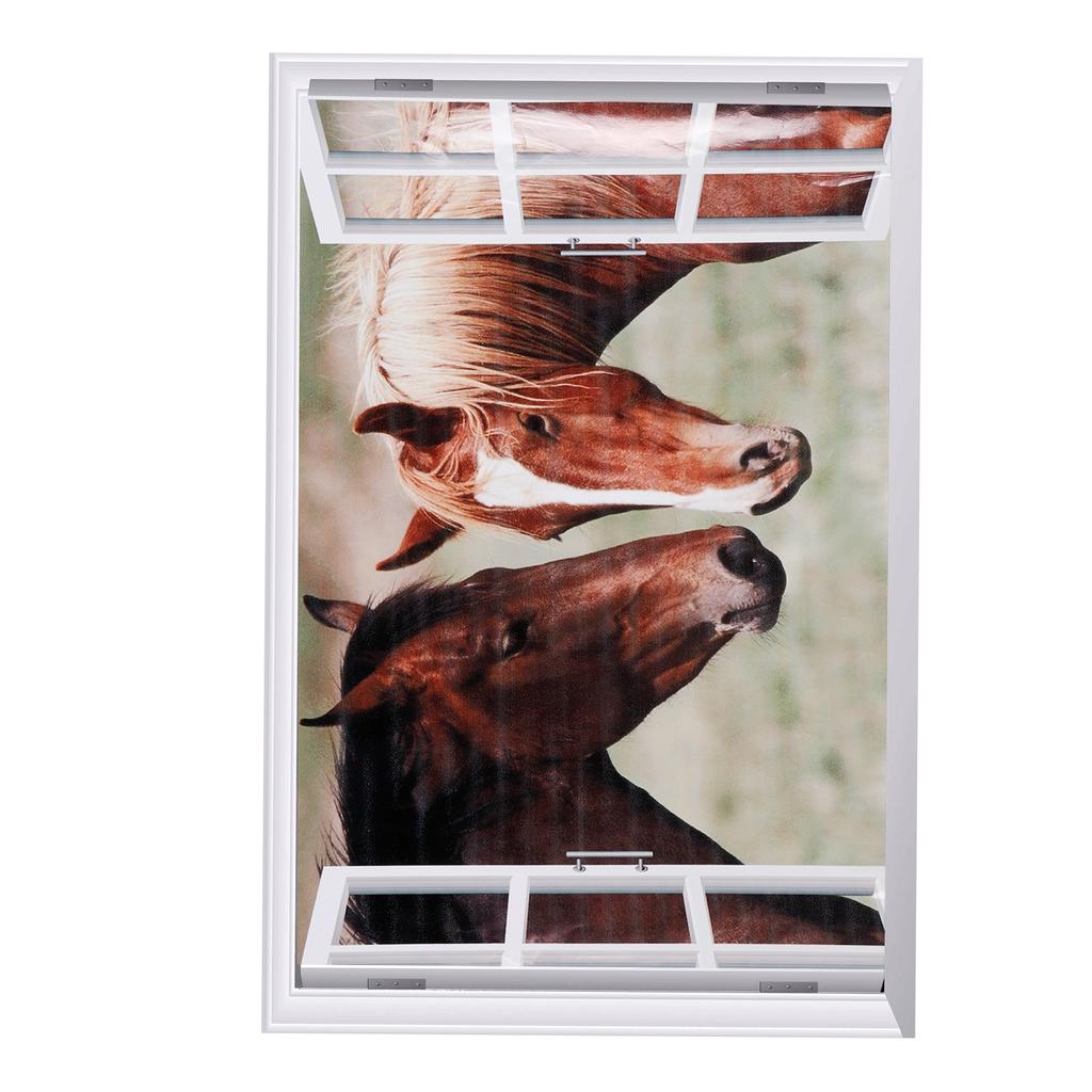 Fake Window Wall Stickers Removable Scenery Wall Decals Home Decoration for Living Room