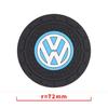 Для VOLKSWAGEN VW 2 шт. Автомобильные подставки-подстаканники ПВХ Противоскользящий коврик для стакана воды для Volkswagen Golf Passat Jetta Touareg Tiguan Polo Caddy G