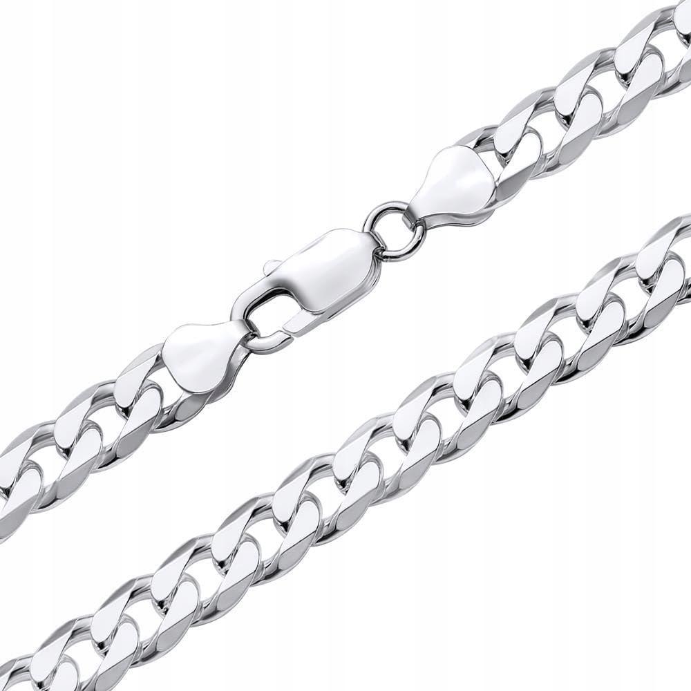 925 SILVER Men' Silver Chain THICK 9.5mm FULL 45g