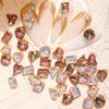 30Pcs Nail Jewelry Love Fat Square Rhinestones DIY Pointed Bottom Sturdy Nail Art Jewelry Decoration