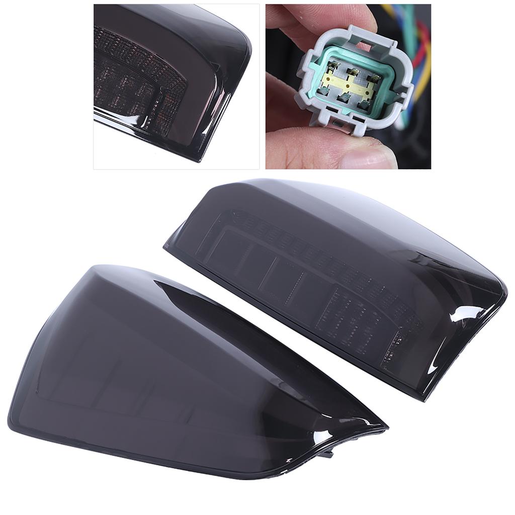 Светодиодные задние фонари в сборе, тонированный корпус, последовательный указатель поворота, подходят для Nissan Navara NP300 D23 16 20