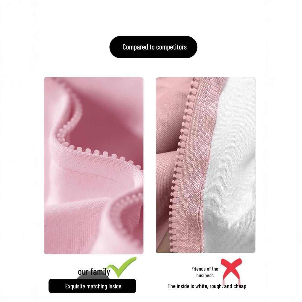 Новая коллекция 2025 года: розовая толстовка с капюшоном и кардиган в корейском стиле для женщин — легкий, свободный крой, идеально подходит для ранней осени/весны.