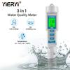 Водонепроницаемый цифровой pH EC TDS метр 3 в 1 тестер качества воды с дисплеем температуры для аквариума, бассейна, гидропоники