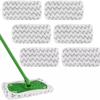 Впитывающие салфетки Swiffer двойного назначения для влажной и сухой уборки, вращающиеся швабры