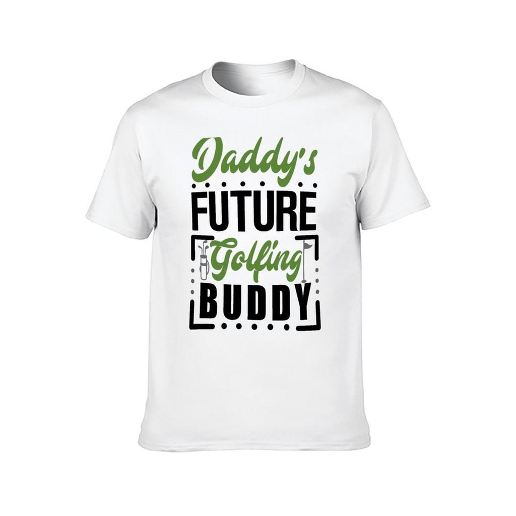 Daddys Future Golfing Buddy TShirt man t shirts for men men t shirt cotton 100 TShirt