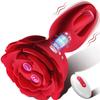 3 In 1 Rose Atrium Plug Vibrator with Vibration and Slap Modes Male Female Sex Machine Remote Control Atrium Masturbator Adult Toys