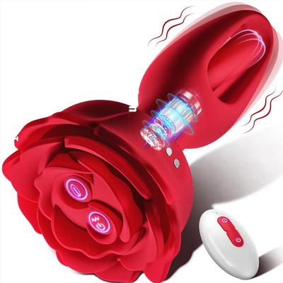 3 в 1 вибратор Rose Atrium Plug с режимами вибрации и шлепков, секс-машина для мужчин и женщин, дистанционное управление, мастурбатор Atrium, игрушки для взрослых