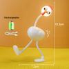 Mini Chicken Night Light Adjusting Table Lamp Portable Reading Light Easy Fixed Octopus Tentacles Desktop Fun Pieces Toy Lamp