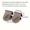 1 Sliding Window Safety Lock Adjustable Safety Lock Aluminum Alloy Children's Window Safety Lock Anti-theft Door and Window Lock