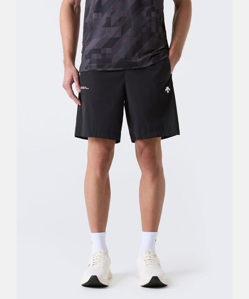 DESCENTE Swiss Triathlon Cooling Stretch Shorts (Men'S 7.5 Inch / Women'S 6 Inch) Black Sr223Ihp41 (Type A)