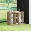 Golf Cabinet Solid Wood Artisan Oak 102 x 45 x 85.5 cm