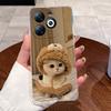 Для Infinix Smart 8 8HD 8Plus Чехлы Прозрачный Силикон Мягкий ТПУ Чехол Infinix Smart 8 Pro Smart8 HD Plus Милый Чехол для Телефона с Кроликом Кошкой