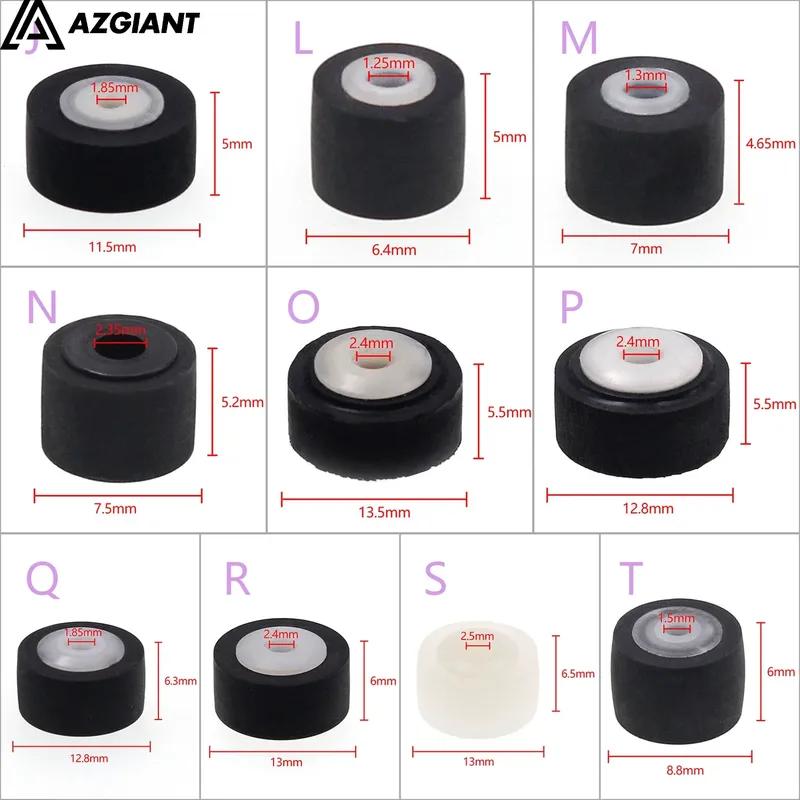 5pcs 13x6.3x2 12.8*6.3*2.5 13*6*2.5 different car retractor press belt pulley deck audio pressure recorder pinroller tape player