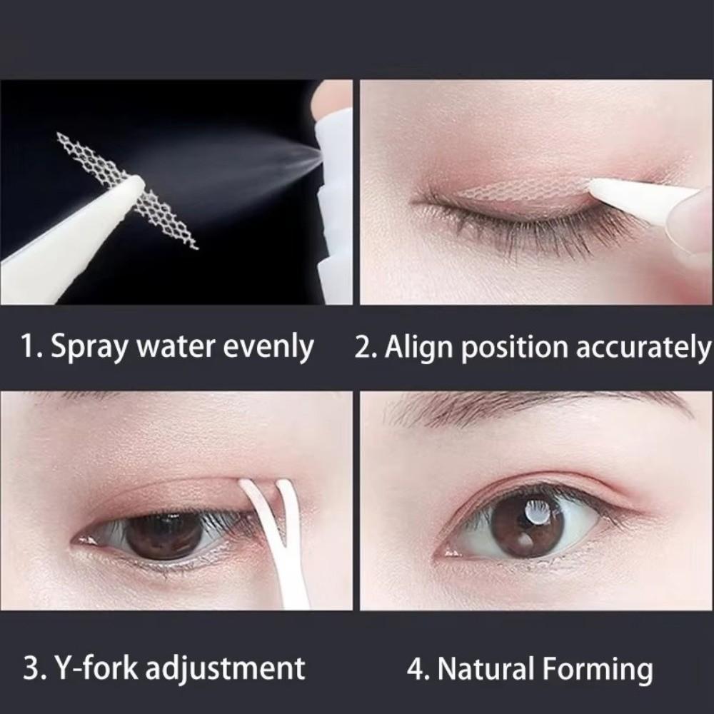 Long Lasting Mesh Lace Eyelid Tape Waterproof Double Eyelid Tape Eye Lifting Stickers  Eye Makeup