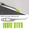 Силиконовый герметик с заменяемыми подушечками Компактный дизайн Портативный Многофункциональный Инструмент для зачистки и удаления герметика