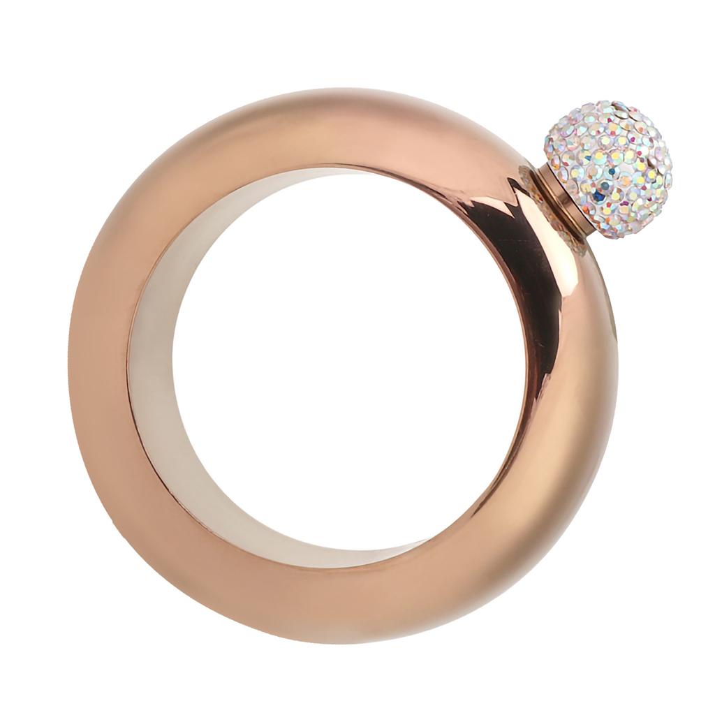 Stainless Steel WineCelsiusAlcohol Jug Bracelet Wrist Hip Flask Funnel Gift for Dance Birthday Party   Bar