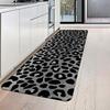 Classic Leopard-Print Rug: Non-Slip, Noise-Reducing Hallway and Corridor Mat, Bedroom Bedside Rug, Home Decor
