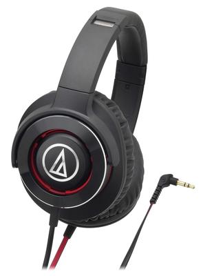 Audio-technica SOLID BASS Портативные наушники Heavy Bass Black Red ATH-WS770 BRD