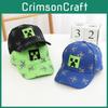 Minecraft Hip Hop Kids Baseball Cap With Sun Protection For Summer Play And Sunshade