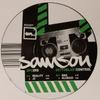 12-дюймовая пластинка SAMSON - Getto Blast Control BPC090 BPitch Control 2004 Германия Танцевальная и Электронная Б/У