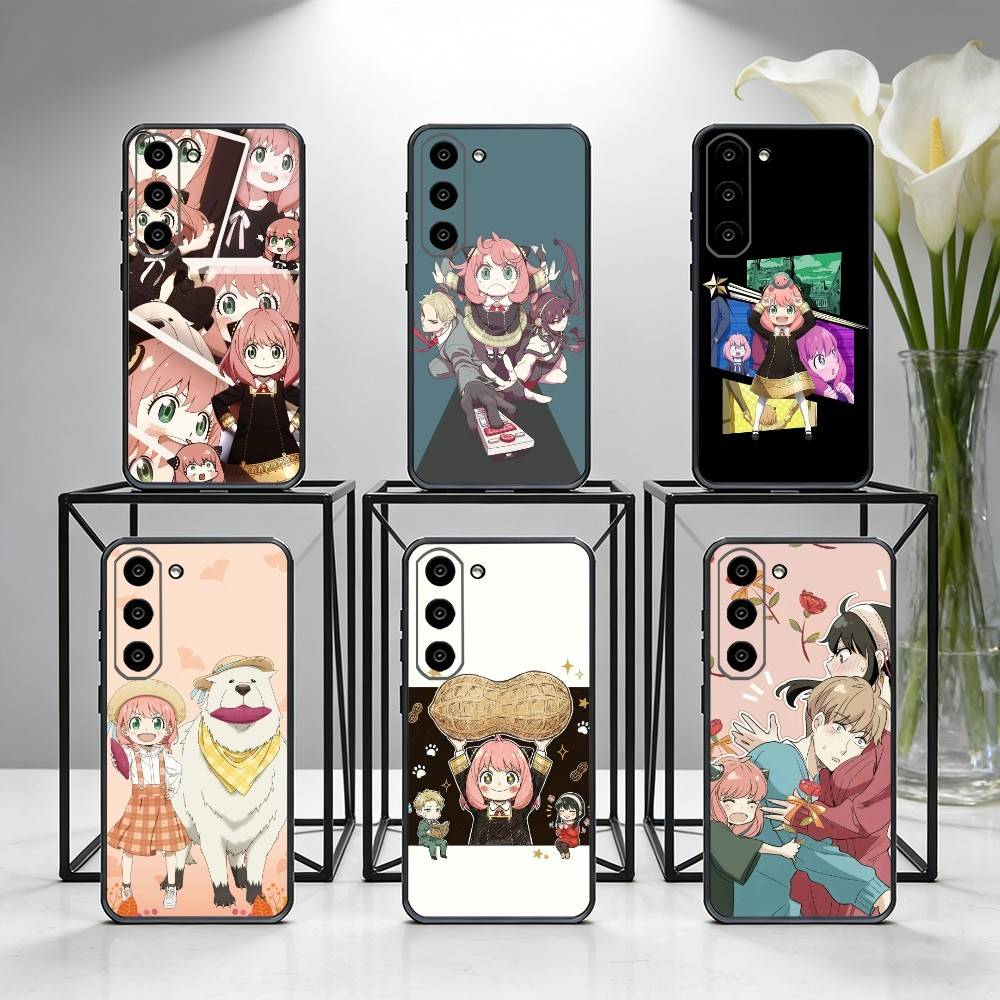 Spy x F-Family Phone Case For Samsung Galaxy A73,A72,A71,A70,A53,A52,A51,Others Soft Black Cover