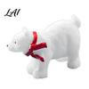 DIY Miniature Snowscape Decor Polar Bear Figurines Durable Synthetic Resin Animal Holiday Display Ornaments Ornaments Decorative Accents for