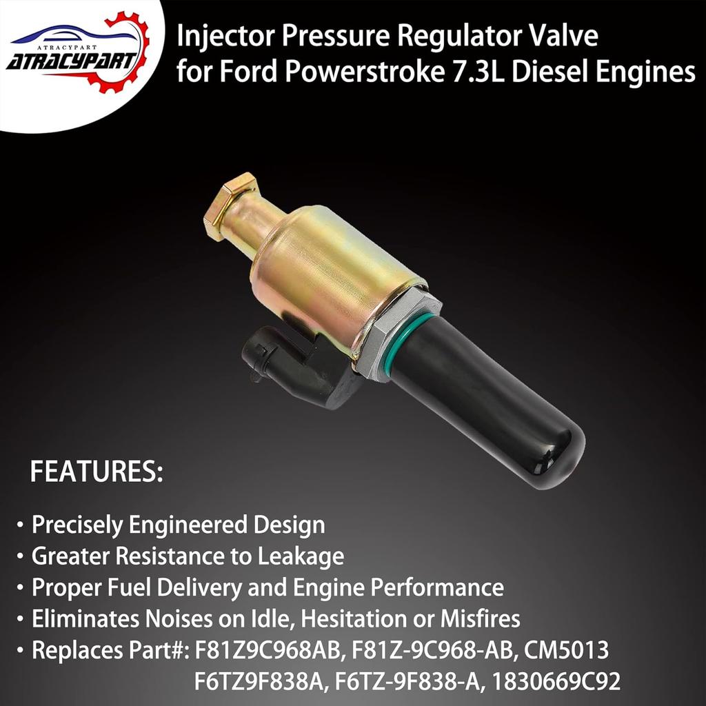 7.3 Powerstroke IPR Valve With ICP Control Sensor And Pigtail | Replacement For 1995-2003 Ford F250 F350 F450 F550 Super Duty E350 E450 E550