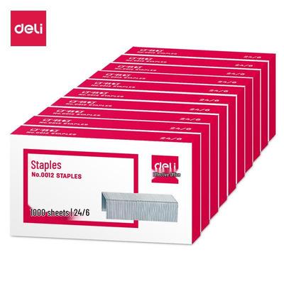 Канцтовары Deli 0012 Универсальные скобы 24/6