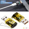 120 Вт Быстрая зарядка USB 3.2 на Type-C Адаптер OTG 10 Гбит Высокоскоростная передача данных и аудио Для ПК Планшета Xiaomi Huawei USB C Конвертер