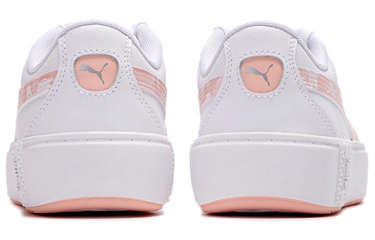 Women's Sneakers PUMA Smash Platform V2 Untamed Su Shoes For White/Pink Women's