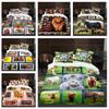 3D Highland Cow Series Bedding Set Animal Printed Duvet Cover and Pillow Case AU/US/UK/DE Full Size Quick Drying Home Decoration