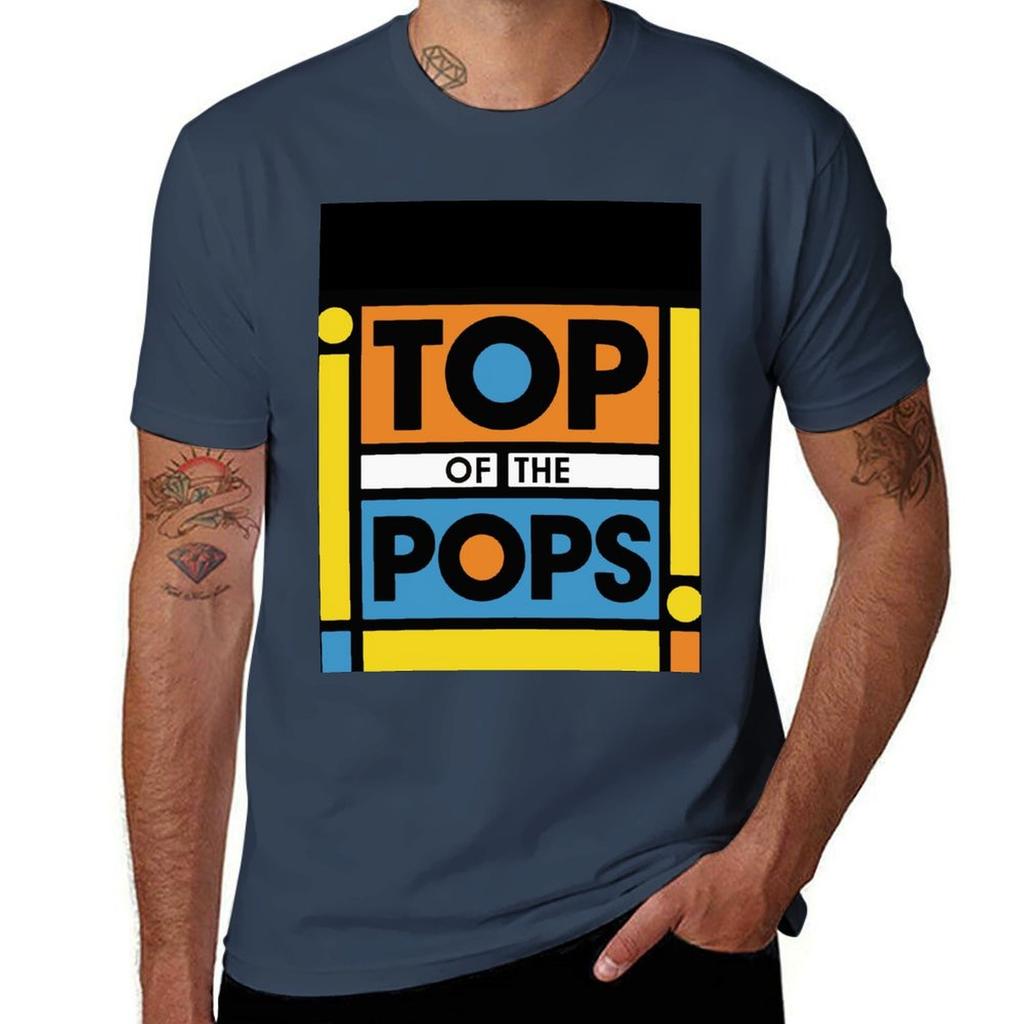 Top Of The Pops Vintage Tshirt Odor Resistant Short Sleeve Top