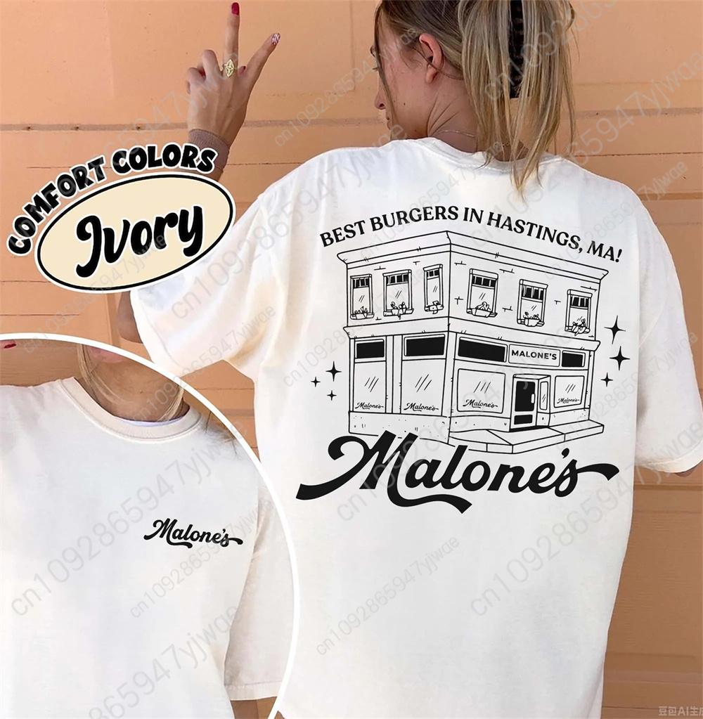 2026 Off Campus Hannah Wells TShirt Malones Vintage Shirt Briar University Hockey Rounisexce Shirt Summer Unisexs Unisexs TShirt