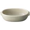 Banko Ware Oven Safe Deep Oval Gratin S Gray Diameter 18cm Microwave Safe Made In Japan 19062 Approx.