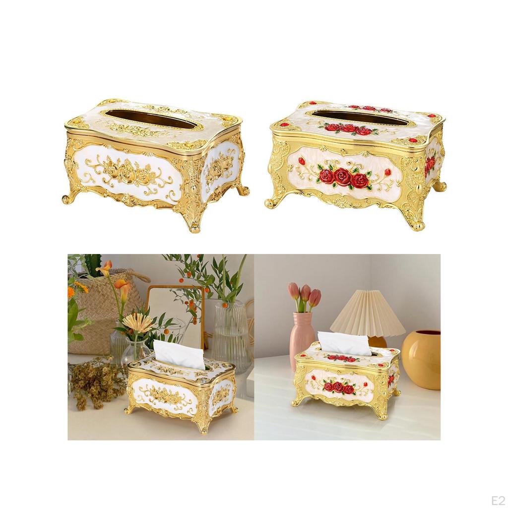 Креативная коробка для салфеток, держатель для лица, нескользящий декоративный органайзер, элегантный футляр для хранения