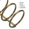 PATIKIL Binder 30mm Inner 4 Metal Book Office 3 Circle Bronze Rings, Diameter, Pieces, Removable, Rings, Loose-Leaf Rings, Design,