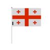 Drapeau - Géorgie - 20 X 30 Cm - Polyester Résistant - Impression Recto/verso - Léger Et Robuste
