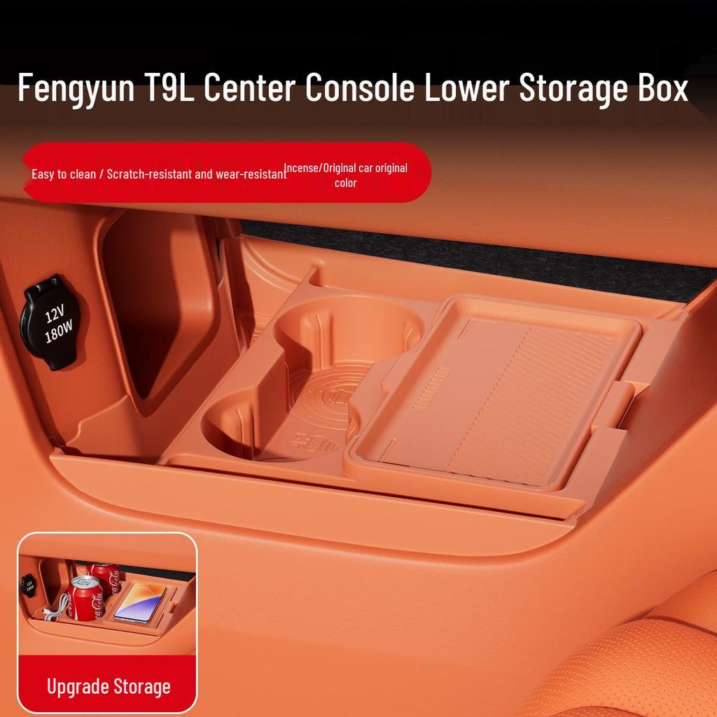 Центральная консоль Fengyun T9L с отсеком для очков и хранения для 26 моделей автомобилей
