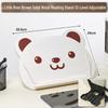 Little Bear Foldable Wooden Book Stand for Kids