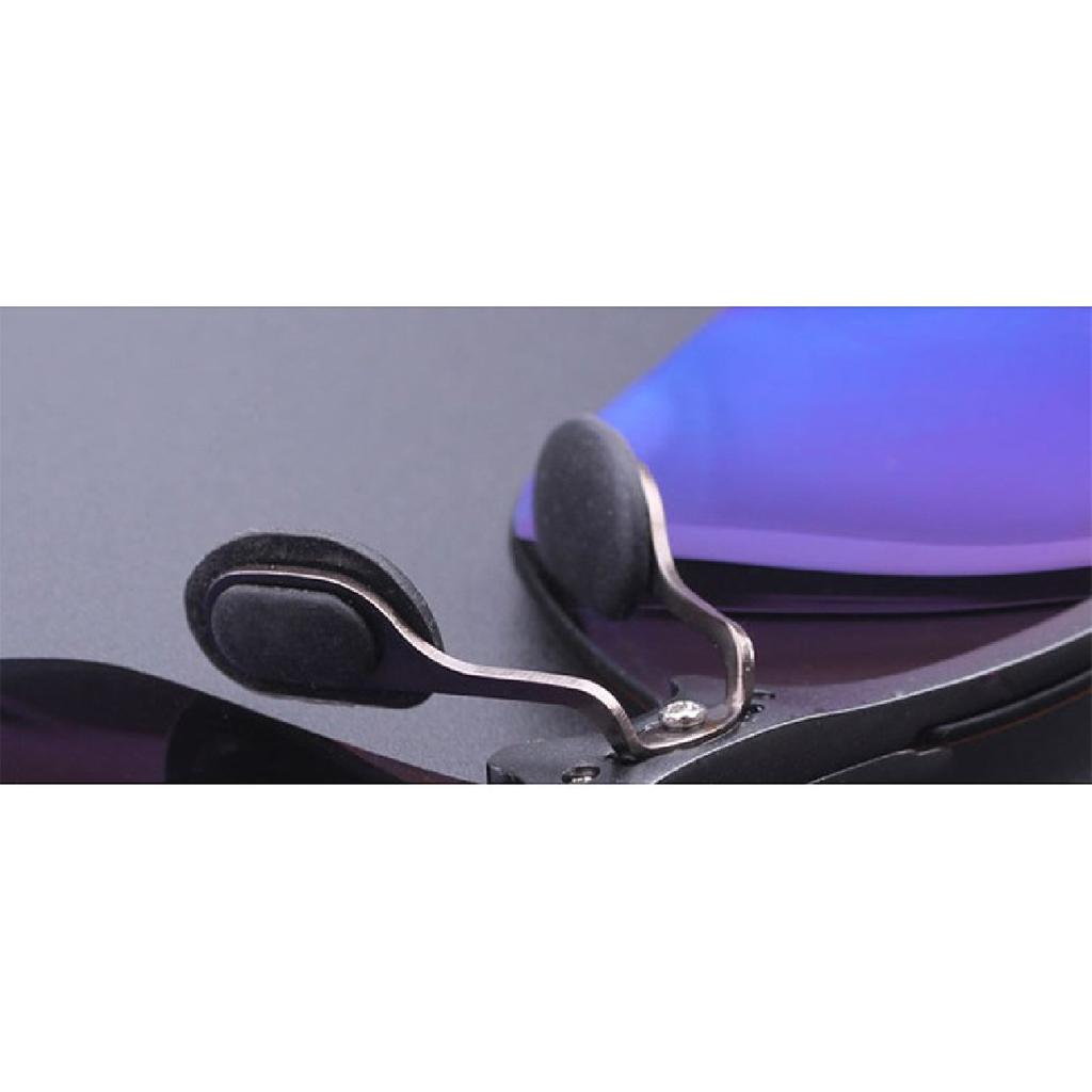 20pcs(10pairs) Anti Slip Rubber Eyeglasses Nose Pads Sunglass Spectacles Eyewear Glasses Accessories Black White Push On