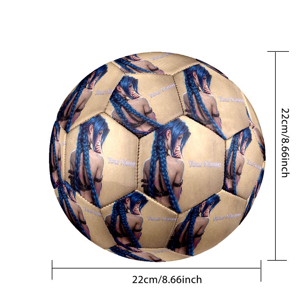 Size 5 FootballArcane Durable PU Soccer Ball for Sports Training Outdoor Competition