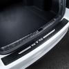 Car Trunk Rear Bumper Guard Stirps Carbon Fiber Protector Stickers for Cadillac STS Logo Door Sill Threshold Anti Scratch Strips