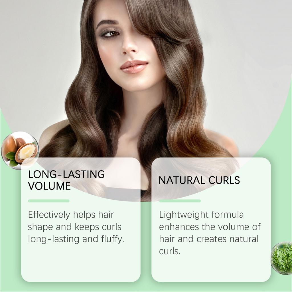 Curly Hair Shaping Cream Is A Light And Cream With Elastic Hair Strands, Creating A Natural And Three-Dimensional Curling Effect