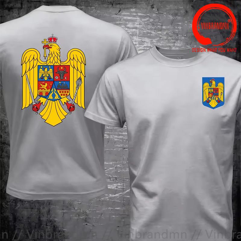 Coat Of Arms Of Rounisexia Eagle T Shirt Unisex Fashion Trendy Casual Clothing Stylish Tops Tee Shirt Unisexs Classic Leisure Tshirt