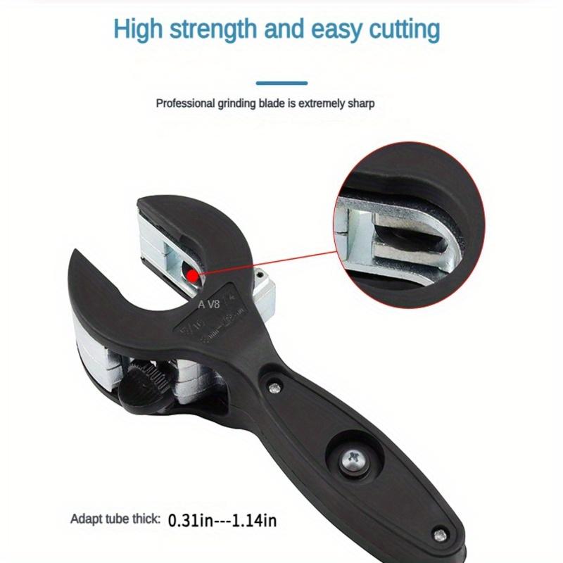 Труборез с храповым механизмом, многоцелевой ручной инструмент по металлу и пластику для труб из меди, алюминия, железа, нержавеющей стали, PPR, PE, не требующий электричества
