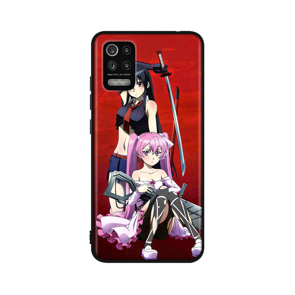 Чехол DT50 Akame Ga Kill для Xiaomi Poco X6 X4 M5 M6 F5 F6 C65 C55 C50 C51 C40 Redmi Note 7 8 14C A3X 13C 12C 11 10A 9C Pro, черный мягкий чехол