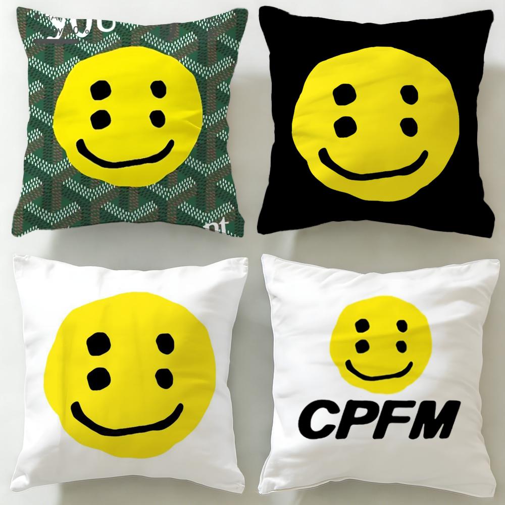 Популярный модный бренд Cpfm Наволочка-подушка Мягкая и легко стирающаяся – Универсальная для дивана, кровати, путешествий и офиса