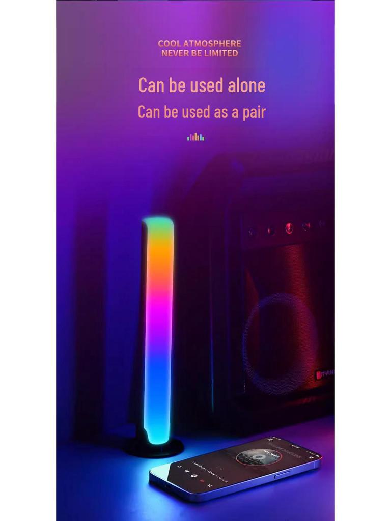 3D Звукосниматель Ритм Свет: Управляемая голосом игровая подсветка для настольного компьютера с синхронизацией экрана