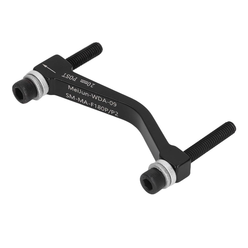 Bike Disc Brake Adapter Aluminium Alloy Front Fork Frame Mount 180mm for Replacement
